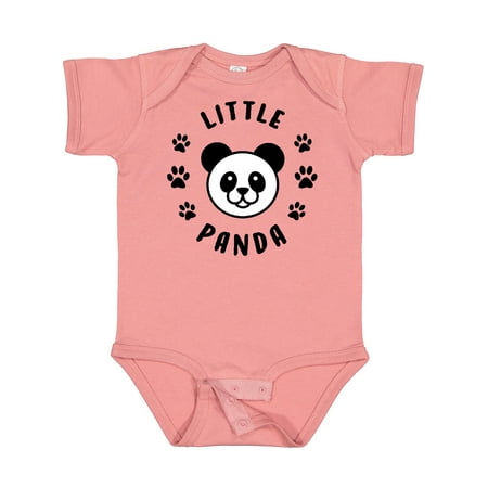 

Inktastic Little Panda Gift Baby Boy or Baby Girl Bodysuit