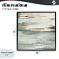 thumbnail image 4 of Stupell Industries Transitional The Seafoam Ones Abstract Black Framed Giclee Art, 12 x 12, by Patricia Pinto, 4 of 8