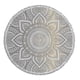 thumbnail image 1 of Round Microfiber Mandala Beach Towel Hippie Boho Beach Towel With Tassels Oversized Wrap Blanket Tr, 1 of 4