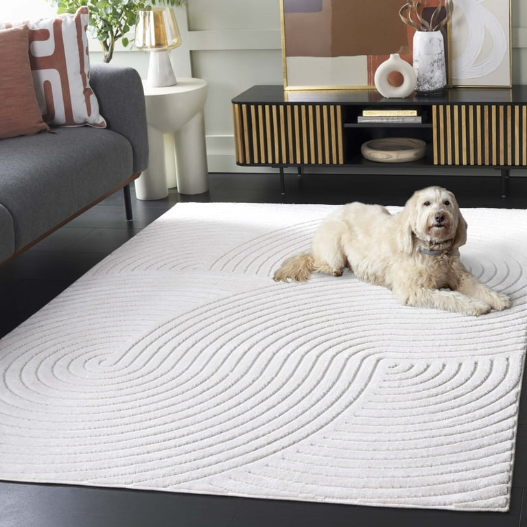 SAFAVIEH Selena Devyn Abstract Area Rug, Ivory, 8' x 10' - Walmart.com