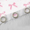 thumbnail image 4 of Manfei Pink Cute Ribbon Curtains Pack of 2 (42x84 Each), Dreamy Cartoon Bowknot Bow Curtains Blackout, Teens Kids Boys Girls Bedroom Curtains, Window Curtains Bedroom Decor, 4 of 6