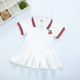 thumbnail image 2 of Dosaele Kids Dress Spring Summer Turn-down Collar Kids Clothing Fashion toddler Baby Girls Clothes Summer Dress Girls, 2 of 5