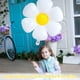 thumbnail image 5 of 12 globos de margaritas, 3 tamaños de globos de flores blancas para decoraciones de cumpleaños de margaritas, baby shower, boda, suministros de decoración de fiesta de margaritas JAMW Sencillez, 5 of 5
