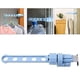 thumbnail image 5 of Ropa creativa que cuelga de secado pared que ahorra espacio en Azul Gloria tendedero de pared, 5 of 9