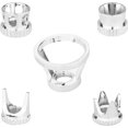 thumbnail image 1 of Queilt 5pcs Universal air Brush Needle cap replacement for different spray effects, 1 of 5