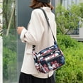 thumbnail image 3 of NOKIO Ladies One Strap Shoulder Bag Women's Bag Nylon Printed One Shoulder Messenger Bag Casual Mother Bag Large Capacity Waterproof Women's Messenger Bag Canvas Bag, 3 of 4