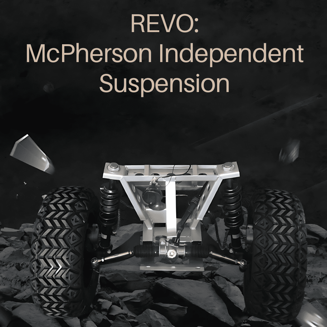 Revolution Outdoors E4X 6-Seater 60V Lithium Ion Golf Cart for Outdoor