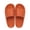 Orange, variant on NOKIO Men's Wate𝗋proof Slippers Comfortable Soft Cushion Indoor Sandals Lightweight Breathable Summer Outdoor Slides S𝗅ip On Non-S𝗅ip Beac𝗁 Pool Shoes for Back to College