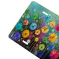 thumbnail image 3 of Yehwow Watercolor Nature Landscape Floral Metal Car Plate Decorative Aluminum License Plate Tag Sign, 3 of 5