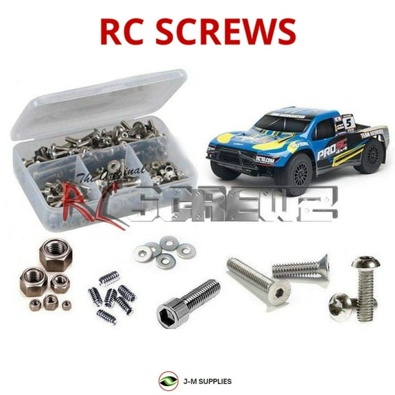 RCScrewZ Stainless Steel Screw Kit ass067 for Associated Pro SC 4x4 #7062 RC Car | SET