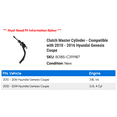 thumbnail image 2 of Clutch Master Cylinder - Compatible with 2010 - 2016 Hyundai Genesis Coupe 2011 2012 2013 2014 2015, 2 of 2