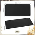 thumbnail image 4 of 2pcs PU Leather Bag Bottom 14.6x6.7'' Black Base Shaper Rectangle Purse Bottom Shaper Pad Insert Cushion Base Shaper for Handbag Tote Purse Clutch Crossbody Bag Backpack Canvas Bag, 4 of 8