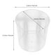 thumbnail image 2 of BESTYASH 2Ud Florero Cilíndrico Transparente Para Arreglos Y Almacenamiento De Plantas En El Hogar, 2 of 8