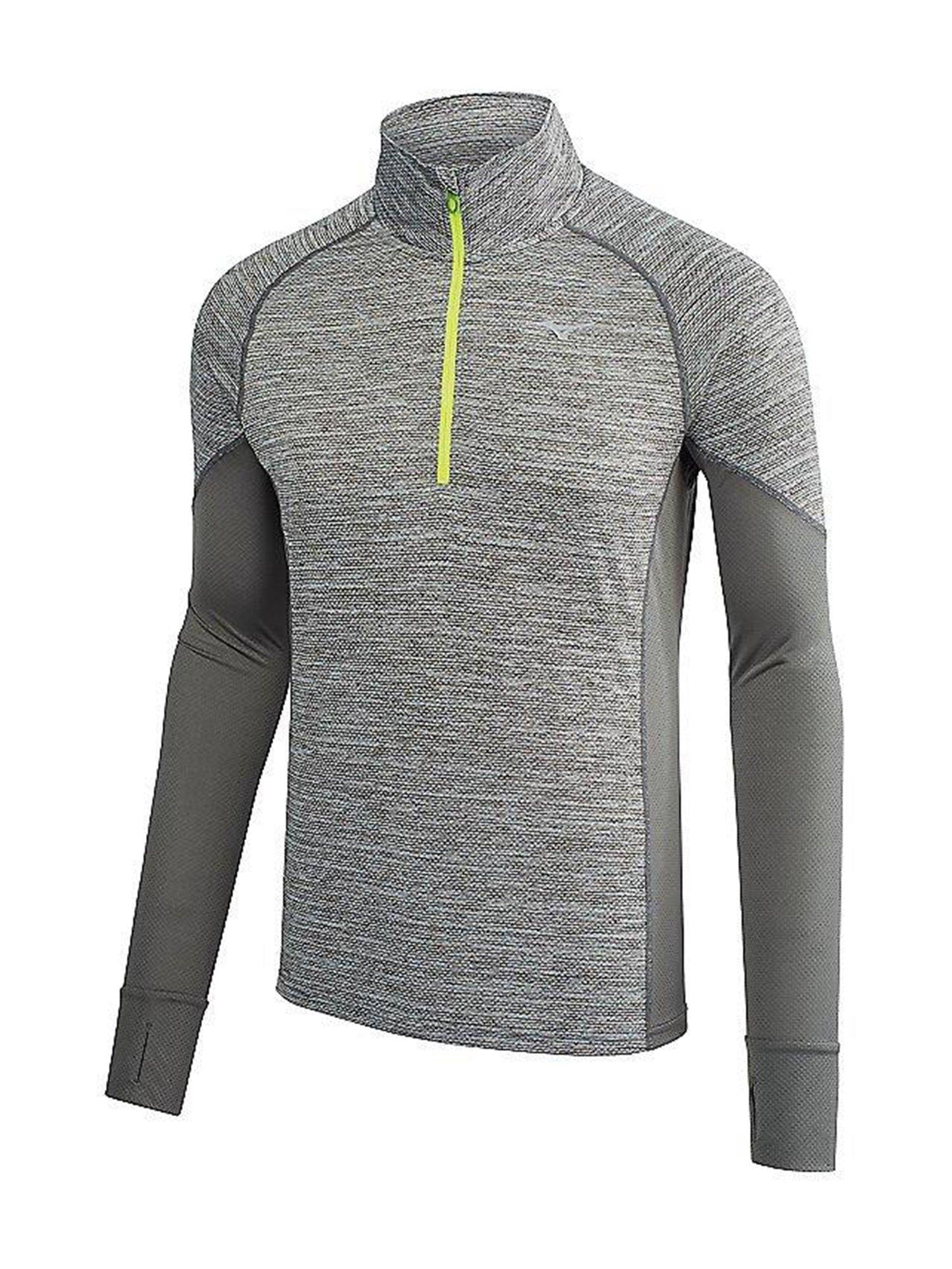 half zip running shirt