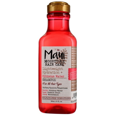 Maui Moisture Lightweight Hydration   Hibiscus Water Shampoo 13 oz (Pack of 2)