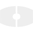 thumbnail image 4 of 20"W x 13 3/8"H x 4"ID x 10 3/4"C x 1"P Kailey Architectural Grade PVC Contemporary Ceiling Medallion, Two Piece, 4 of 11
