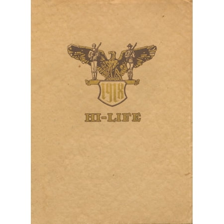 (Custom Reprint) Yearbook: 1918 Greenville High School - Hi Life Yearbook (Greenville, MI)