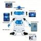 thumbnail image 4 of Juguetes de baile giratorios para niños, Robot con música, luz LED, juguetes electrónicos para caminar, regalo de cumpleaños y Navidad, 2023, 4 of 4