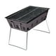 thumbnail image 3 of Parrilla de carbón plegable Parrilla de barbacoa plegable Ventilación Multiusos Portátil Negro, 3 of 9