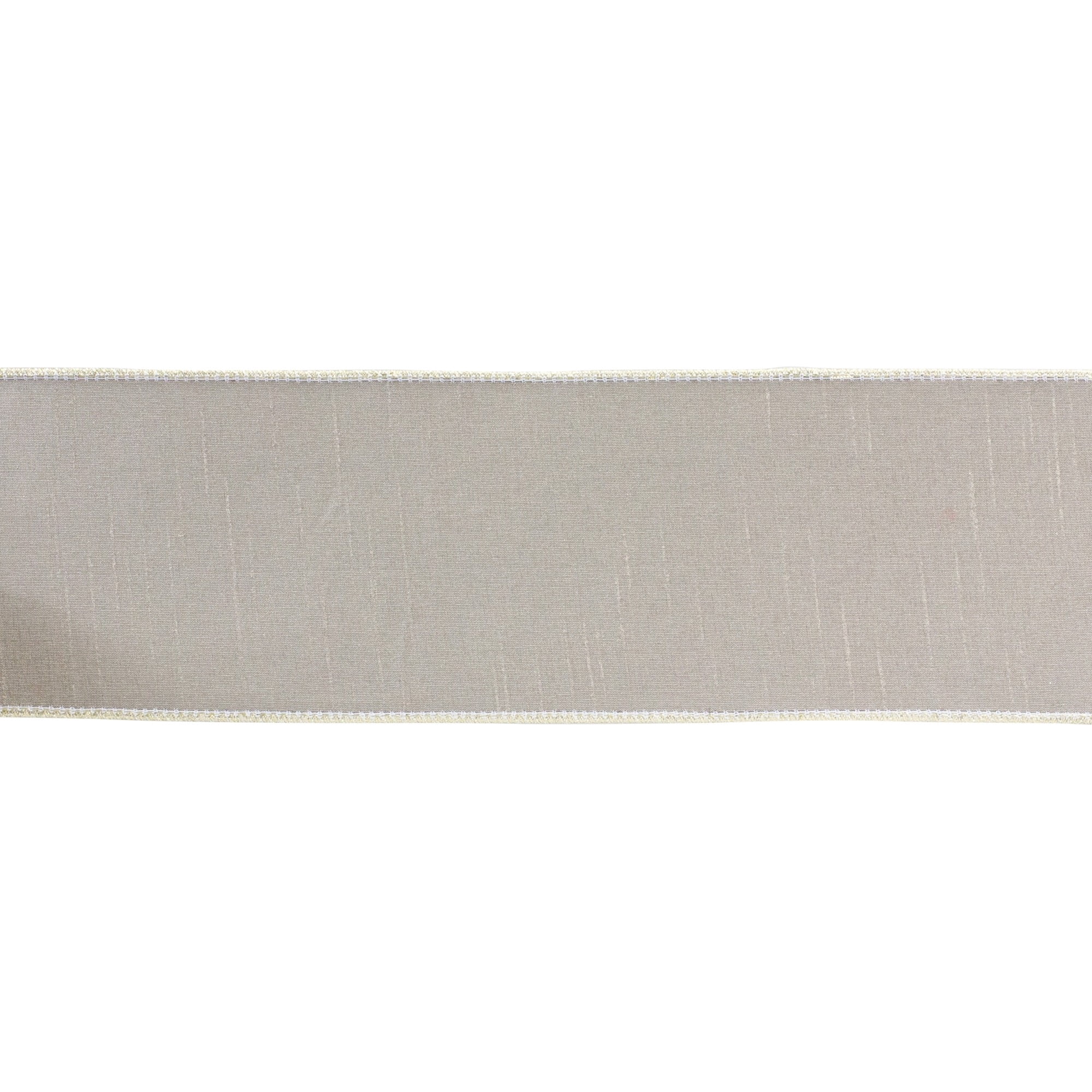 4" x 10 Yds. Ribbon Wired Polyester