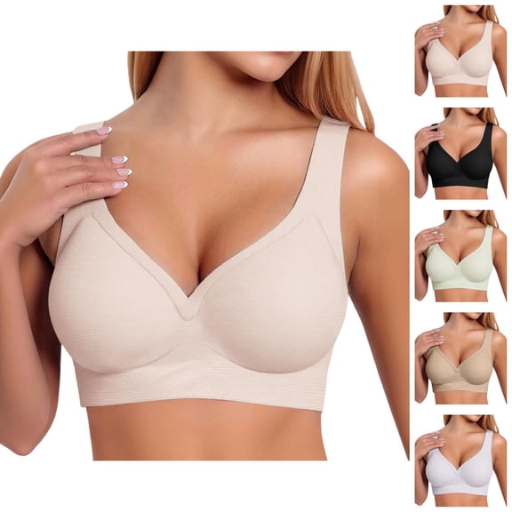 Sports Bras for Women Cooling Seamless No Underwire Lightweight Breathable Yoga Gym Athletic Bralettes Workout Bra