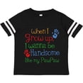 thumbnail image 3 of Inktastic Handsome Like My PawPaw Boys Toddler T-Shirt, 3 of 5