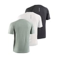 thumbnail image 3 of TSHXS Mens Shirts Black T Shirts For Men T-Shirts For Men Pack - Comfortable - Super Soft Fabric Classic Tee, 3 of 6