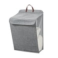 thumbnail image 1 of Foldable Cotton & Linen Laundry Basket, Thickened Multi-Use Storage Bin for Clothes, Toys, and Home Organization, 1 of 6