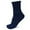 Navy, variant on Elastic Five Finger Toe Socks for Men Running Sports Short Solid Pairs Grey,One Size