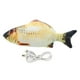 thumbnail image 3 of Juguete Eléctrico de Gatos Sunnimix Animal Marino Realista Pescado de Masticar Carpa falsa meneando eléctrica, 3 of 8