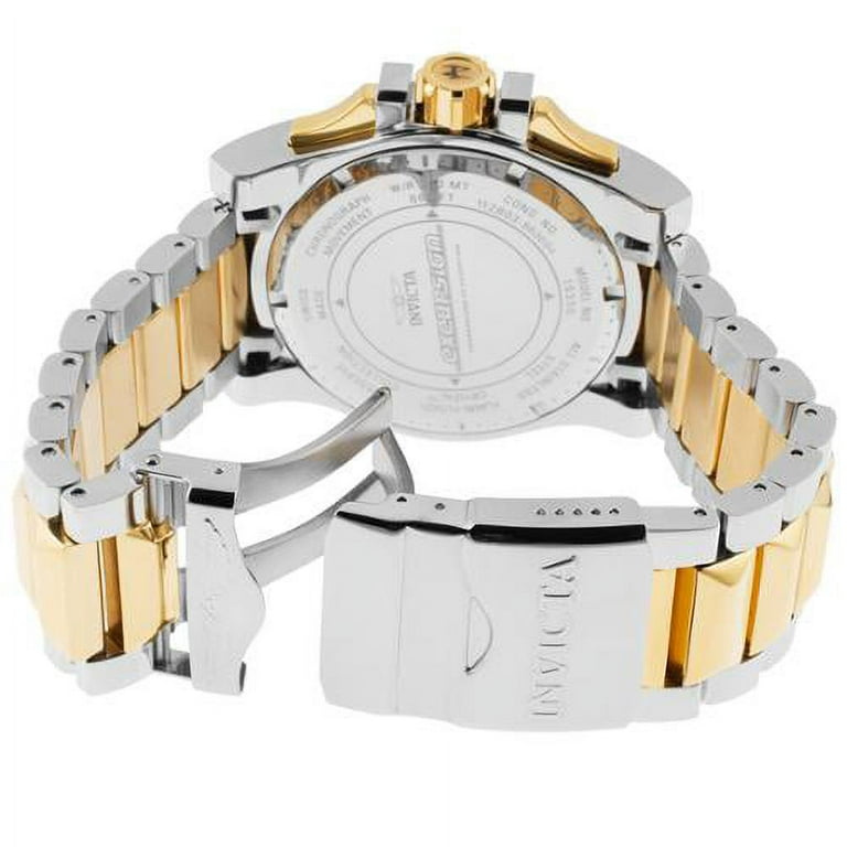 Men's Excursion Reserve Two-Tone Steel Chrono Blue Dial - Walmart.com