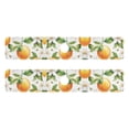 thumbnail image 7 of Yayeee Faucet Mat for Kitchen Sink 30" Diatomite Long Splash Guard Pad, Floral Watercolor Oranges, 2 Pack, 7 of 7