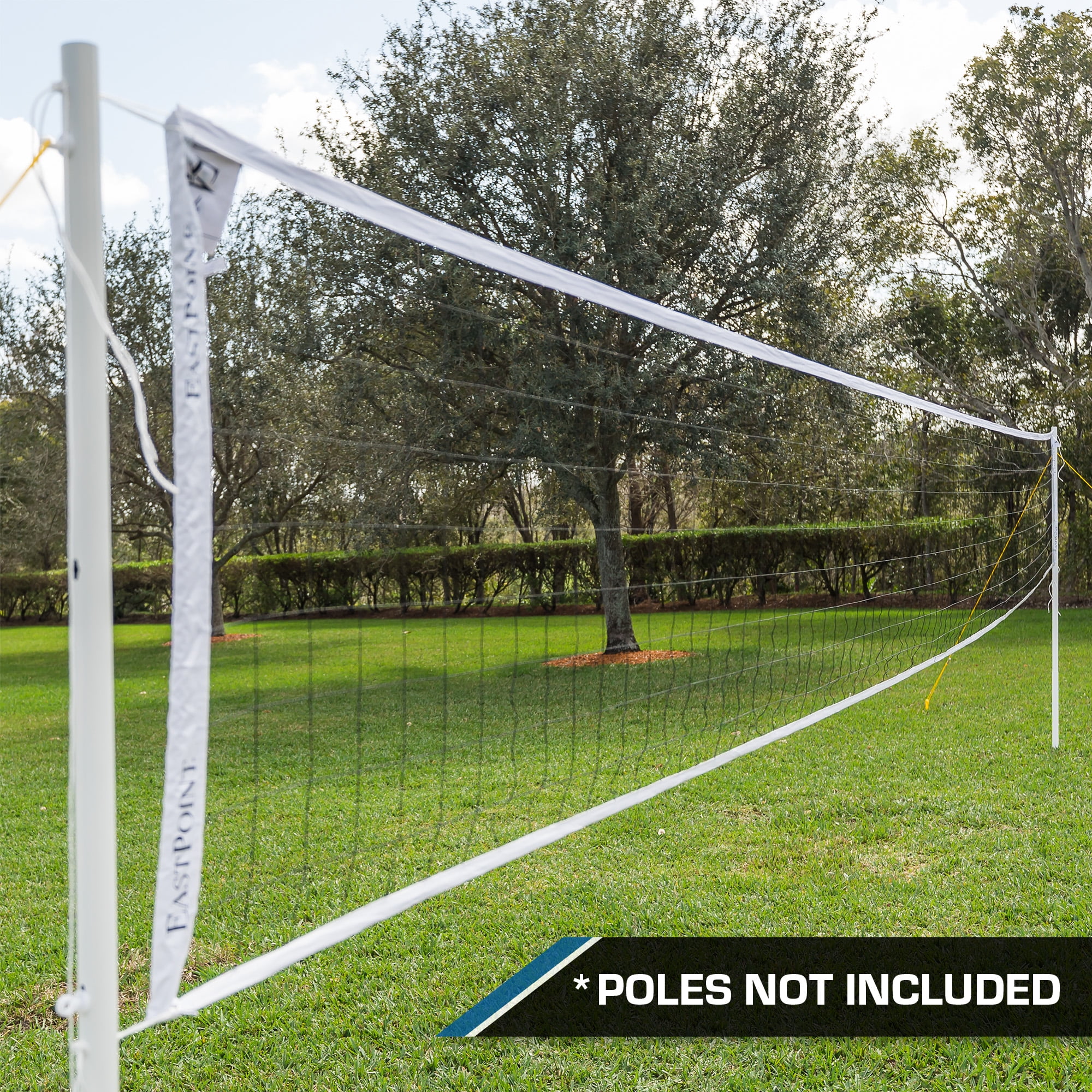 EastPoint Sports Volleyball Replacement Net for Outdoor Play, 32 ft. (L) x 3 ft. (H)