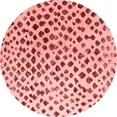 thumbnail image 1 of Ahgly Company Indoor Round Solid Red Modern Area Rugs, 8' Round, 1 of 4
