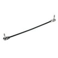 thumbnail image 3 of Cable de audio Ammoon 30cm / 12in Pedal de efecto de guitarra Cable de parche para instrumentos 1/4 "Conector plateado en ángulo recto Chaqueta de PVC negra, paquete de 3 Tomshoo Cable de audio, 3 of 5