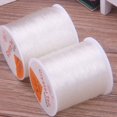 thumbnail image 3 of 1 PC DIY  0.8mm 100 Meter Clear Stretch Elastic Beading Cord String Thread Spool Roll, 3 of 3