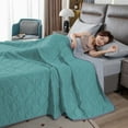 thumbnail image 3 of PATLOLLAV Summer Quilt Cooling Comforter Double Bedding Quilt - Solid Color Bedding Quilt Suitable For All Seasons Soft Cover Quilt for Hot Sleepers and Night Sweat, 3 of 8