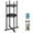 Black, variant on Water Dispenser Stand 5 Gallon Water Jug Stand Sturdy Water Stand(32.8" Hight-11.2" Wide) Water Jug Stand with 2 Round Shelfs for 1-5 Gallon Water Bottles/Crocks, Water Jug and Plant Stand