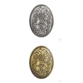 thumbnail image 1 of 4 broches s con insignia escandinava, alfileres de suéter celta Wiccan 2 piezas de plata + 2 piezas de oro Zulema Broche nórdico vikingo vintage, 1 of 8