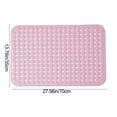thumbnail image 3 of Steadline PVC Suction Cup Bath Mat Non Slip Shower Floor Mat with Massage Texture Waterproof Bathroom Rug for Tub Shower Stall Safe Foot Pad Home Bath Essentials, 3 of 6