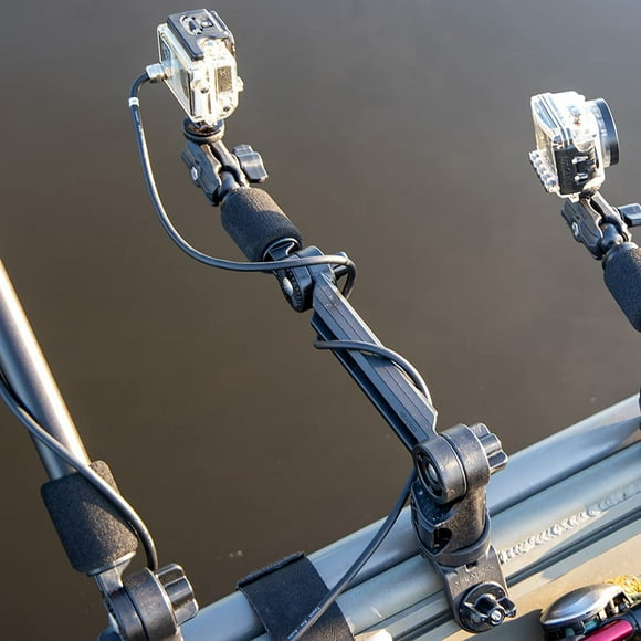 Yakattack 8"" Extension Arm For Locknload Track Mounted Accessories - Fits Rod Holders Fish Finder Mounts And More
