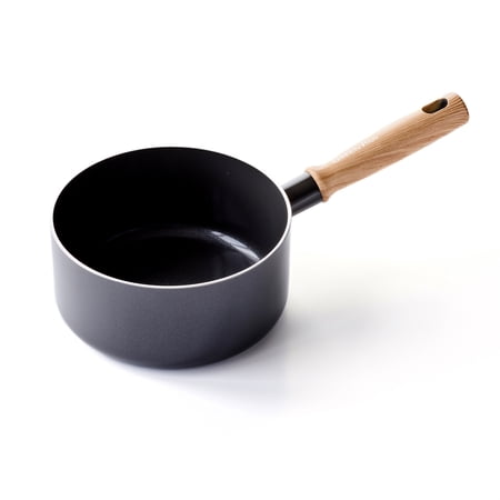 GreenPan Hudson Healthy Ceramic Nonstick  3 Quart Saucepan  Black
