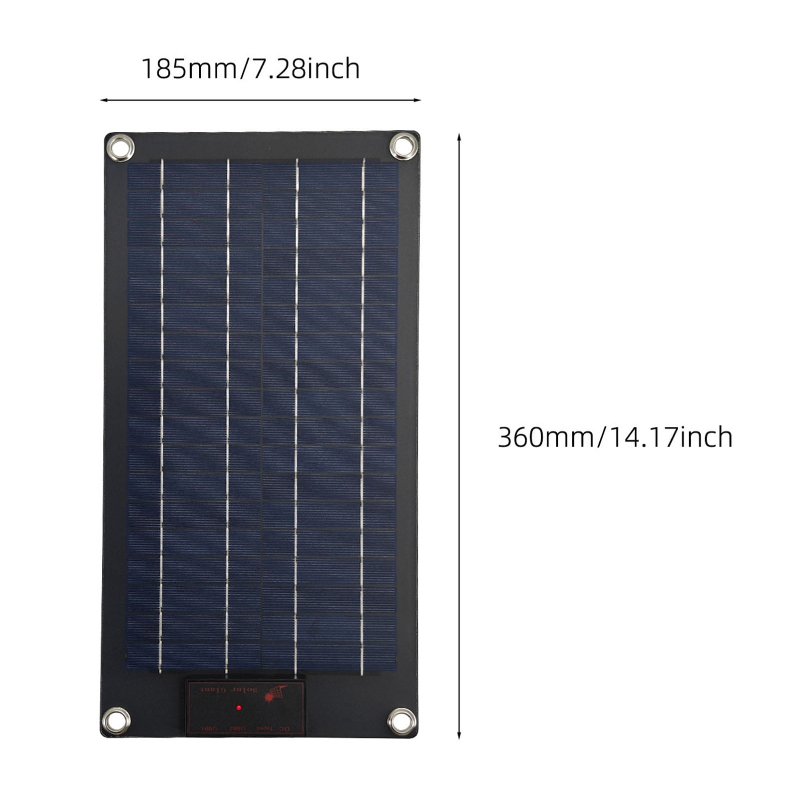 High Efficiency 10W Solar Panel with USB Output Solar Charging Pad Solar Panel for Phones, Tablets, and More