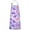 Purple Butterfly Lavender, variant on Pink Butterfly Pattern Apron-Garden Aprons for Women with Pockets-Cotton Linen Waterproof Kitchen Cooking Gardening Aprons Adjustable for Kitchen,Cooking,BBQ and Salon 33x27 Inch
