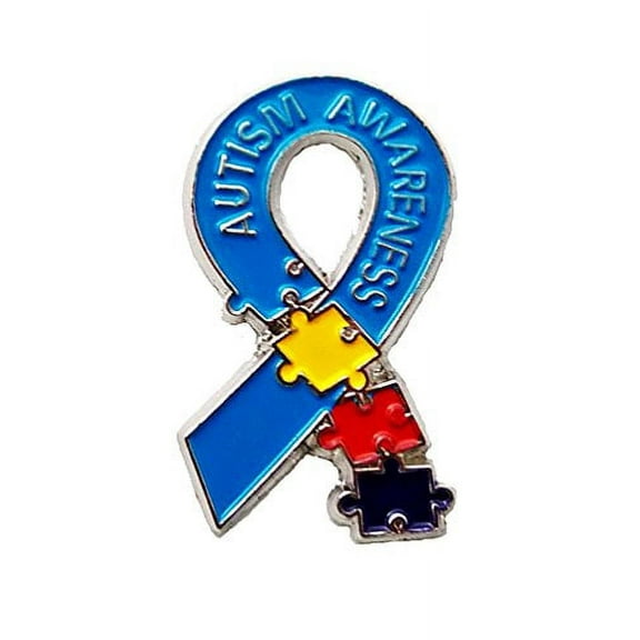 Autism Awareness New This Year Puzzle Pieces Lapel Hat Pins PPM7308 (1 Pin)