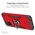thumbnail image 5 of NIFFPD Galaxy A02S Phone Case Samsung A02S Case Magnetic Car Mount Ring Kickstand Cover Case Samsung Galaxy A02S Red, 5 of 7