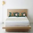 thumbnail image 6 of Yayeee Pillowcase Queen Size Set of 2 Satin Wrinkle Resistant Pillow Case, Green Christmas Gingerbread, 6 of 7