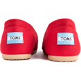 thumbnail image 3 of Toms Women's Classic Canvas Red Ankle-High Slip-On Shoes - 6.5M, 3 of 4