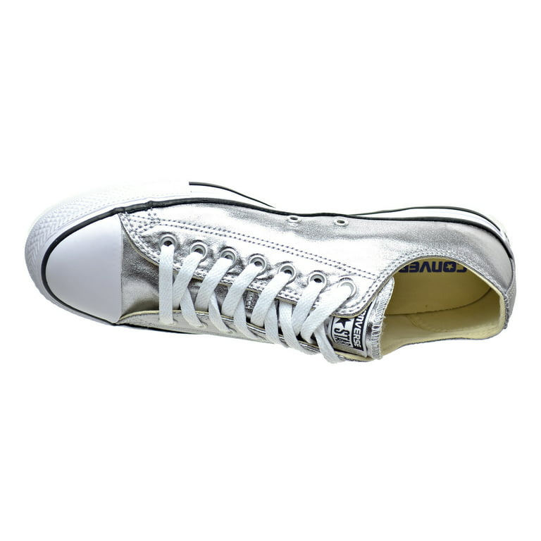 Auroch Vechter Beschikbaar Converse Chuck Taylor All Star OX Men's Shoes Gun Metal/White 153180f -  Walmart.com