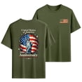 thumbnail image 2 of Leey-World 250 Anniversary Shirts Mens American Flag Tshirt 250th America Anniversary Tee 250 Years Patriotic Tops(AG,XL), 2 of 8